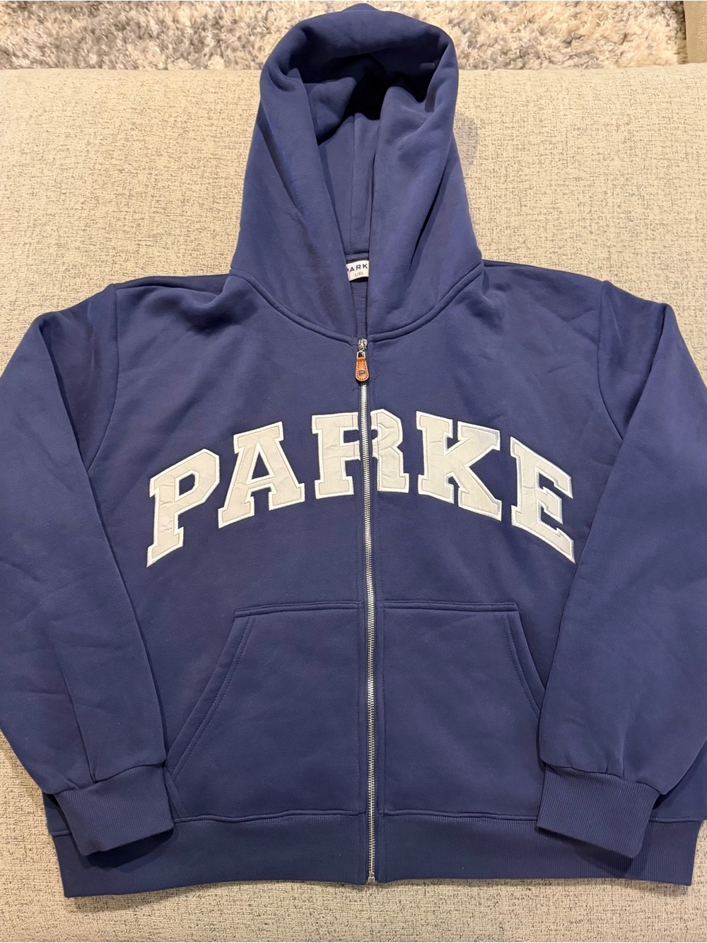 PARKE OG Varsity Zip Up Hoodie NWOT